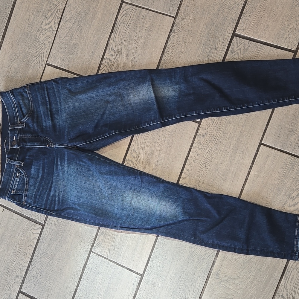 Lucky Brand Ava Mid Rise Skinny Jeans Dark Wash Women’s Size 8 / 29R J39